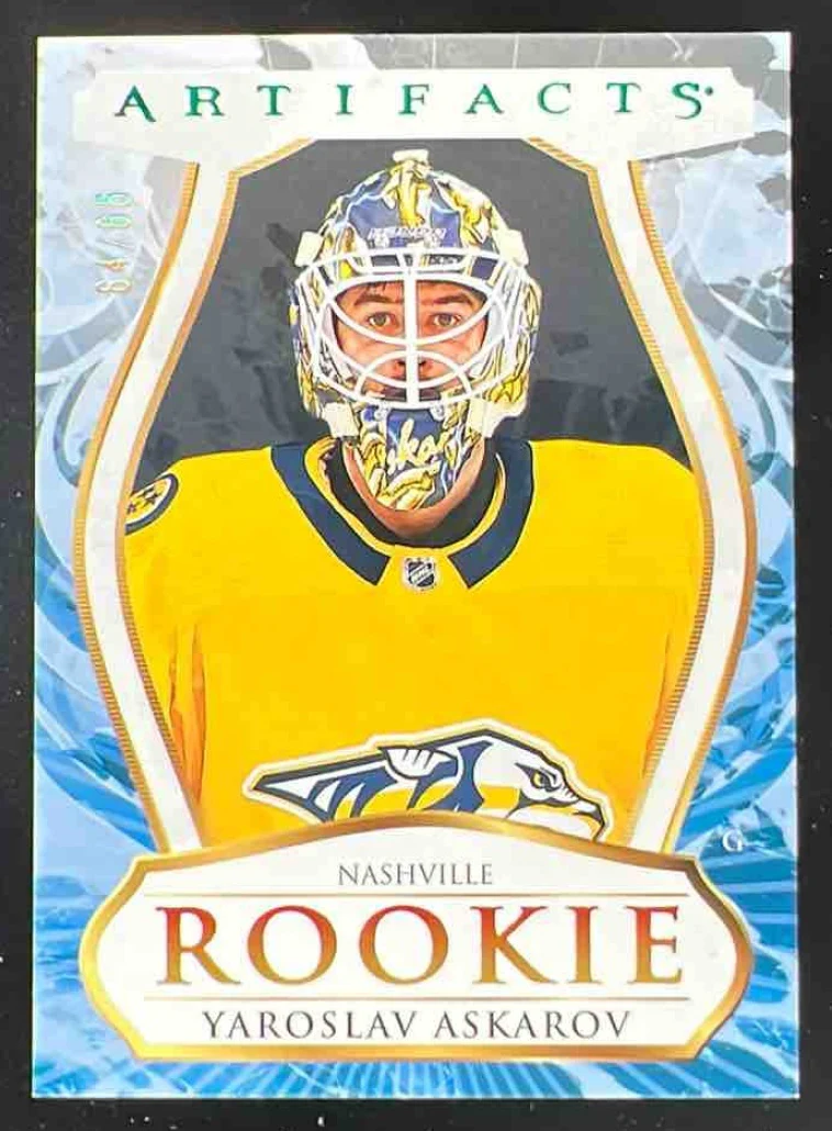 2023-24 Upper Deck Artifacts Emerald #183 Yaroslav Askarov RC /99