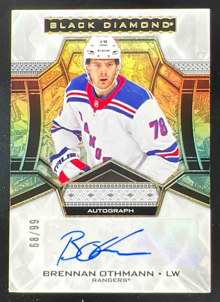 2024 Upper Deck Black Diamond Autographs #BDB-BO Brennan Othmann Auto /99