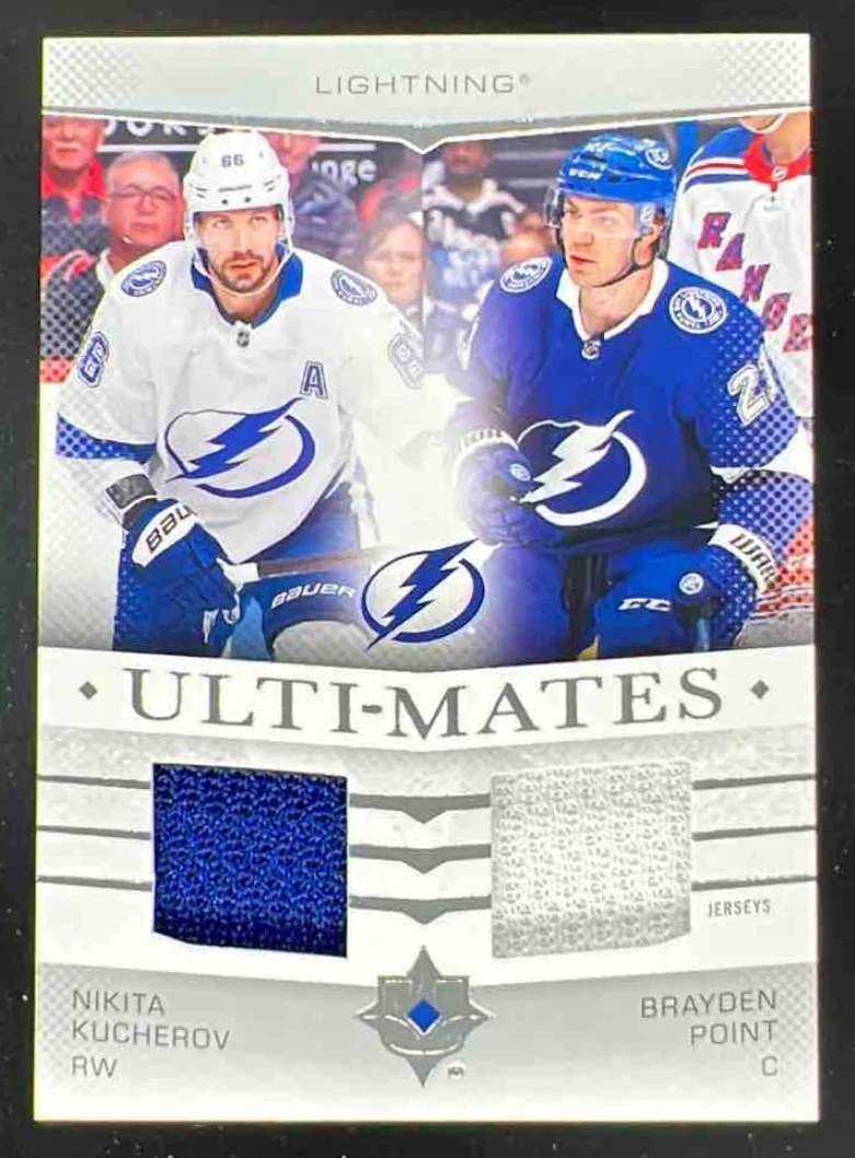 2024 Ultimate Collection Ulti Mates Jersey #UTM-KP Nikita Kucherov Brayden Point