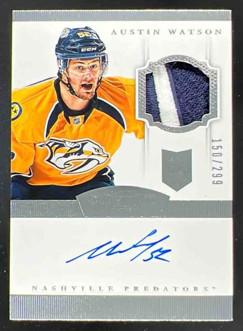 2013-14 Panini Dominion #169 Austin Watson Autograph RC Auto /299