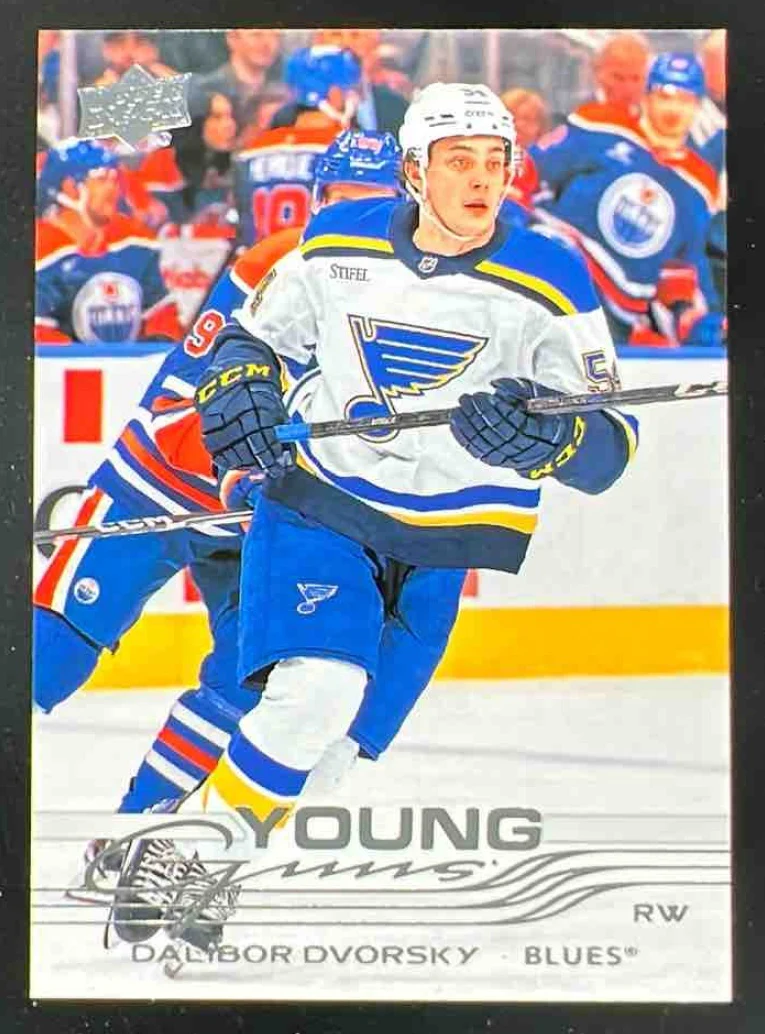 2025 Upper Deck Series 1 #226 Dalibor Dvorsky Young Guns RC