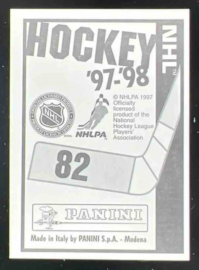 1997-98 Panini Stickers #82 Wayne Gretzky - Image 2