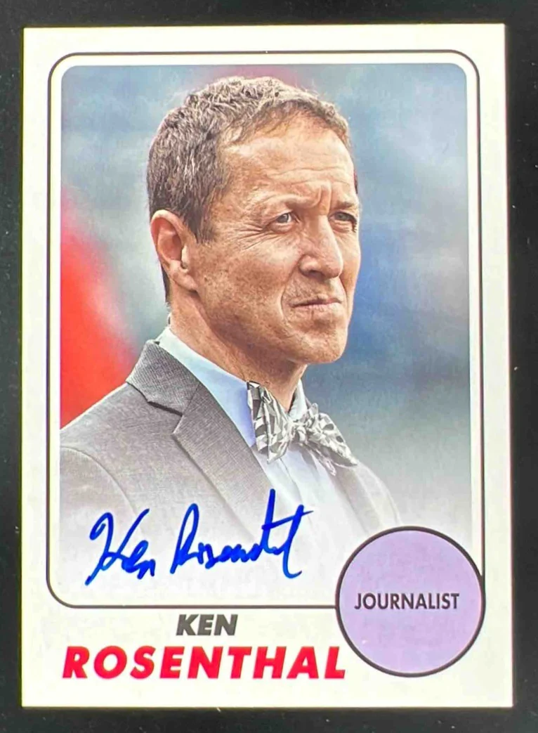 2024 Topps Archives 1968 Fan Favorites Autographs #68FF-KR Ken Rosenthal Auto