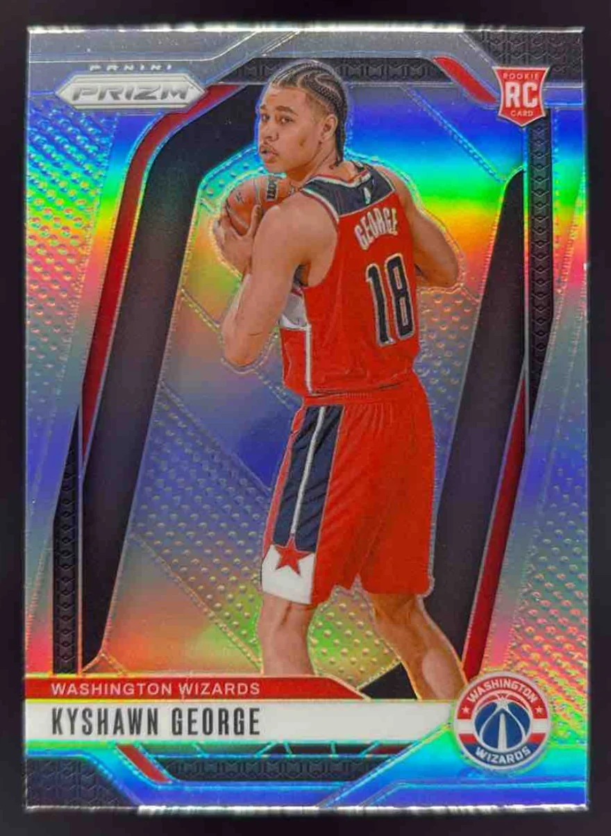 2024-25 Panini Prizm Silver Prizm #257 Kyshawn George RC