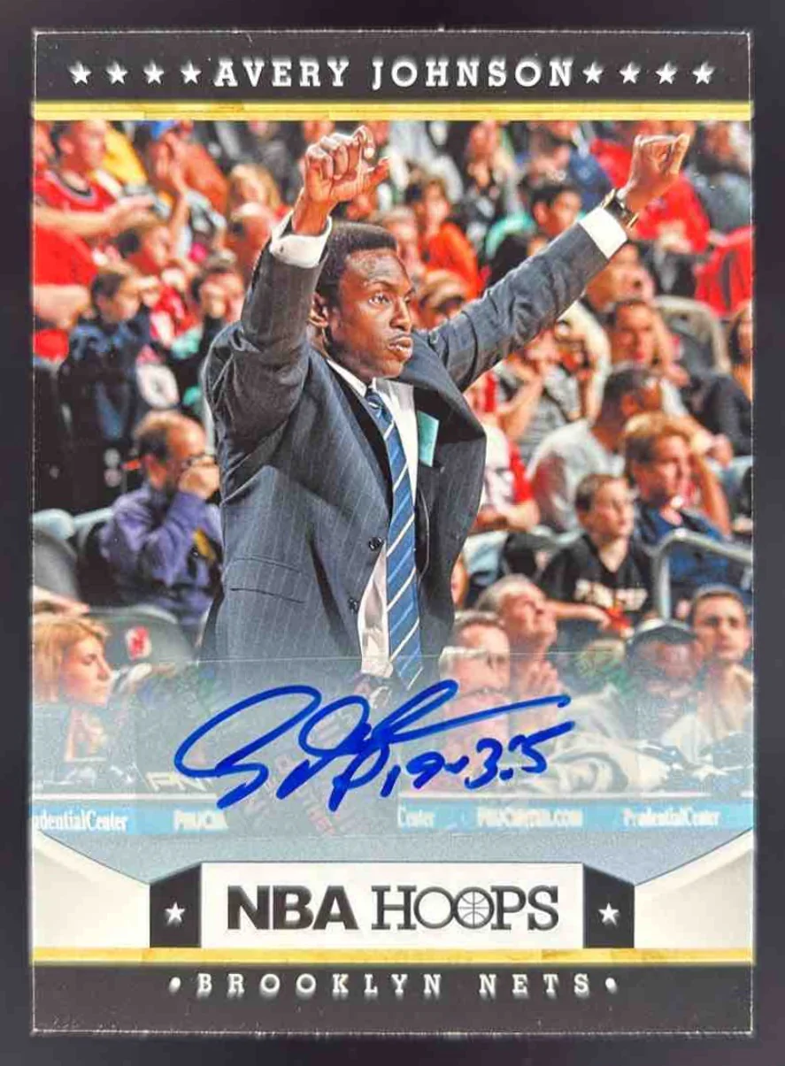 2012-13 Panini Hoops Autographs #14 Avery Johnson Auto