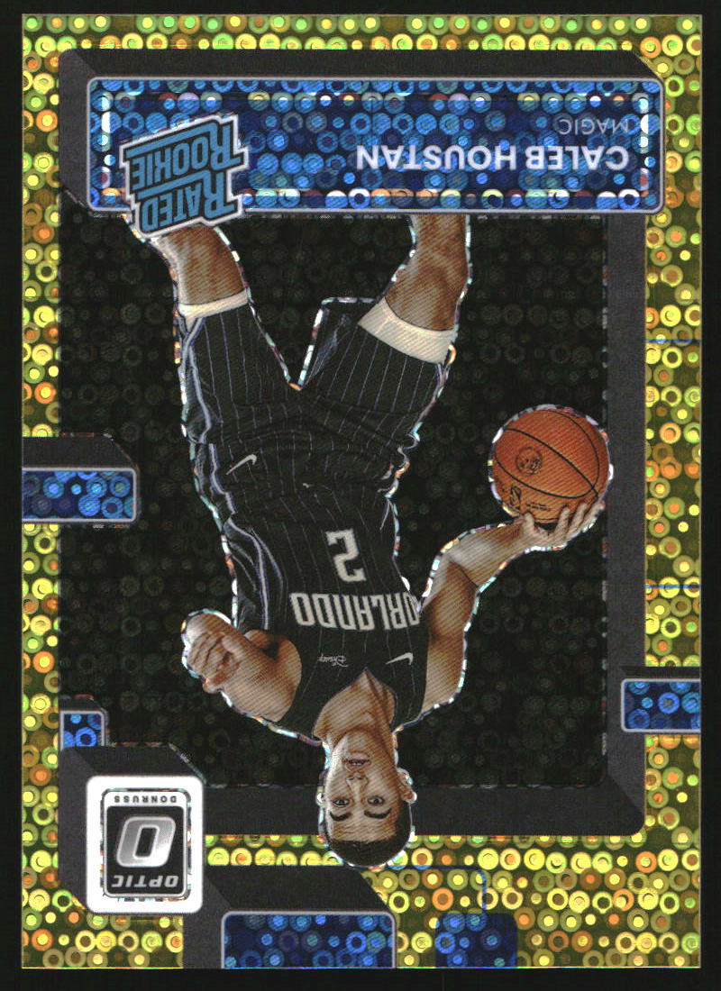 2022-23 Donruss Optic Fast Break Gold #229 Caleb Houstan RR RC Rookie