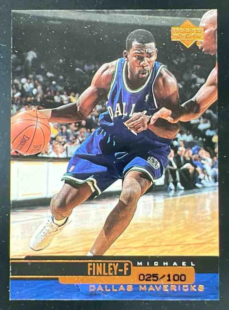 1999-00 Upper Deck UD Exclusives #26 Michael Finley /100