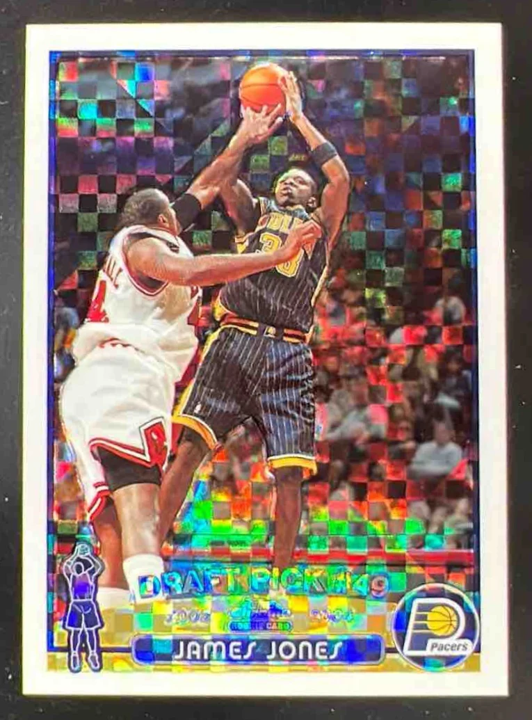 2003-04 Topps Chrome X Fractors #152 James Jones RC /220
