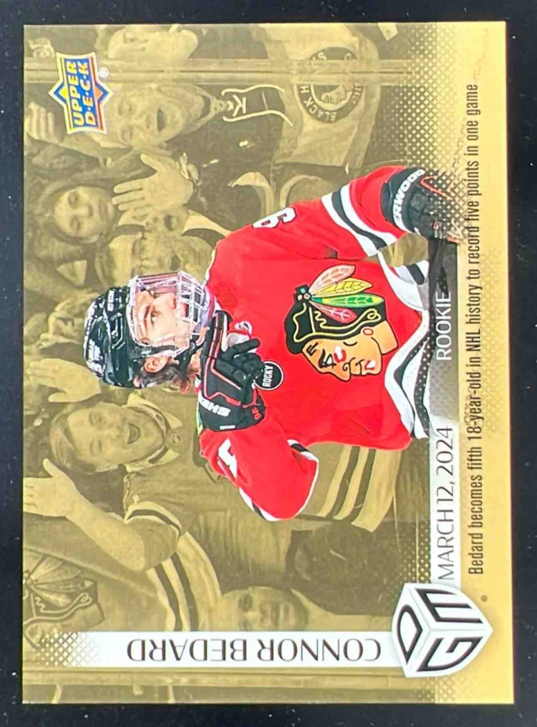 2023-24 Upper Deck NHL Game Dated Moments #72 Connor Bedard