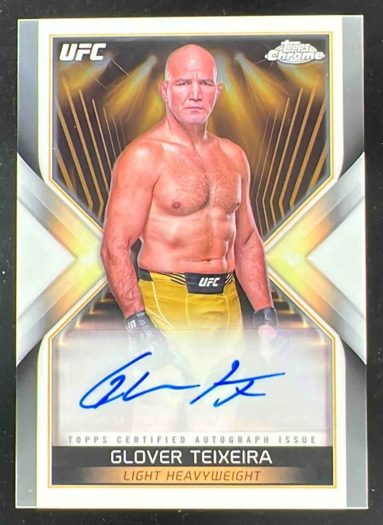 2024 Topps Chrome UFC Main Event Autographs #MEA-GTE Glover Teixeira Auto