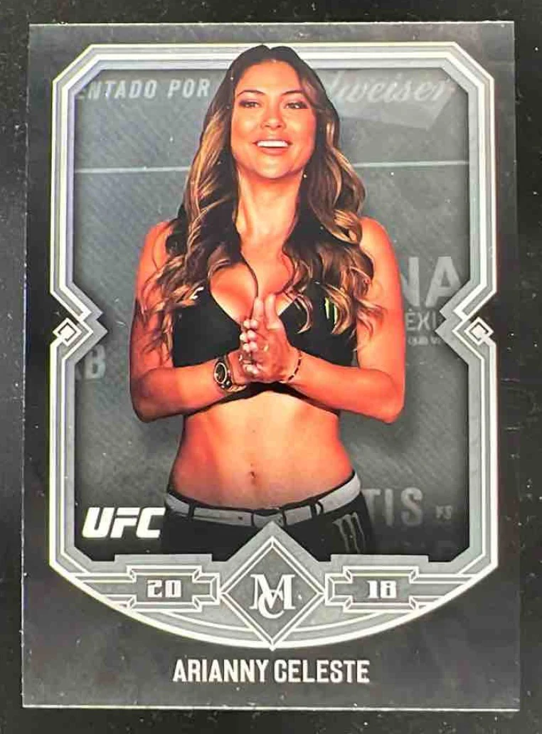 2018 Topps Chrome UFC 2017 UFC Museum Collection Chrome #UFCM-AA Arianny Celeste