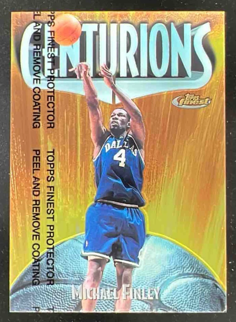 1998-99 Topps Finest Centurions #C4 Michael Finley /500