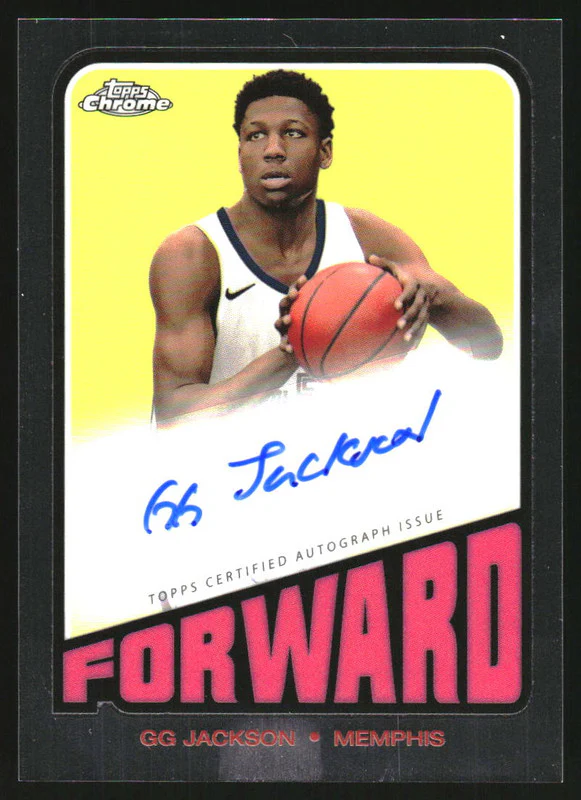 2023-24 Topps Chrome '72 Topps Autographs #TAGGJ GG Jackson Auto