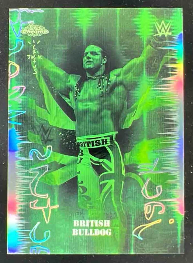 2025 Topps Chrome WWE x Cactus Jack Kings Of The Night #KON-29 British Bulldog