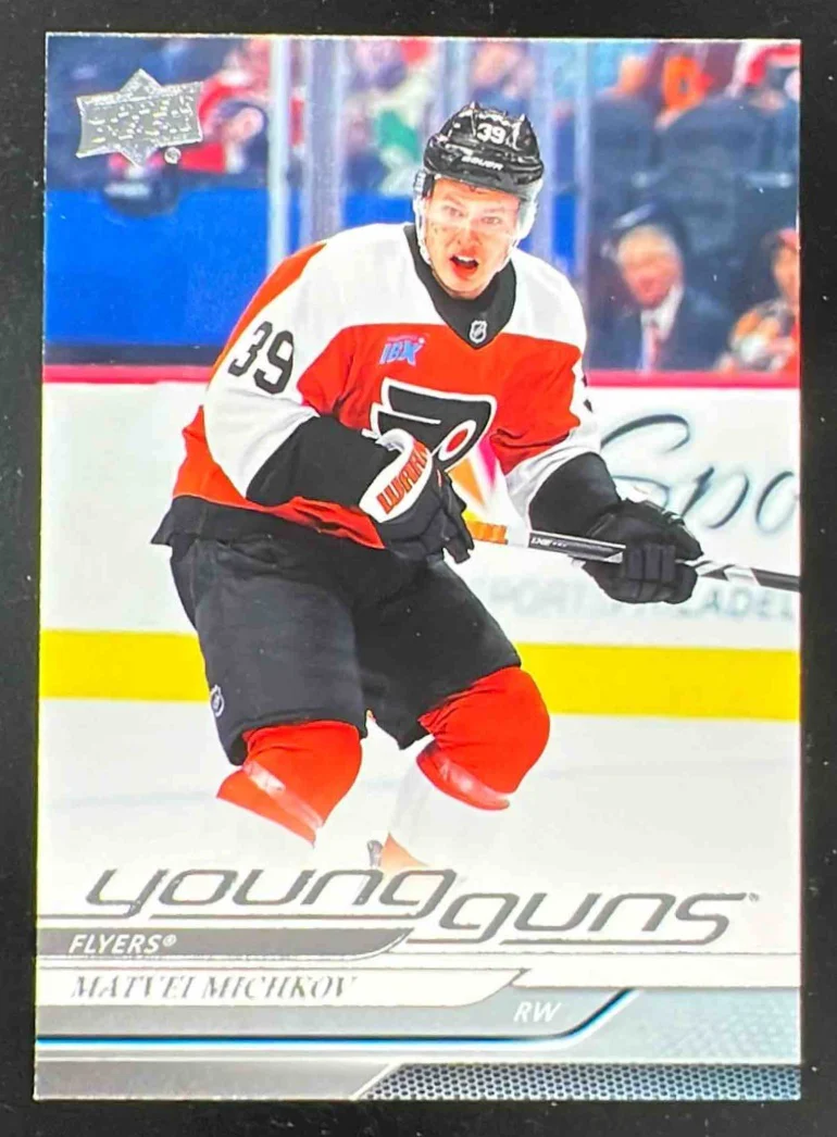 2024-25 Upper Deck #492 Matvei Michkov Young Guns RC
