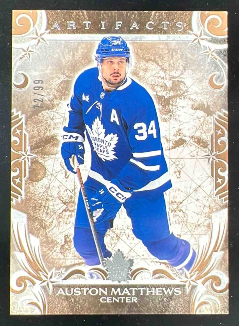 2024-25 Upper Deck Artifacts Copper #153 Auston Matthews /99