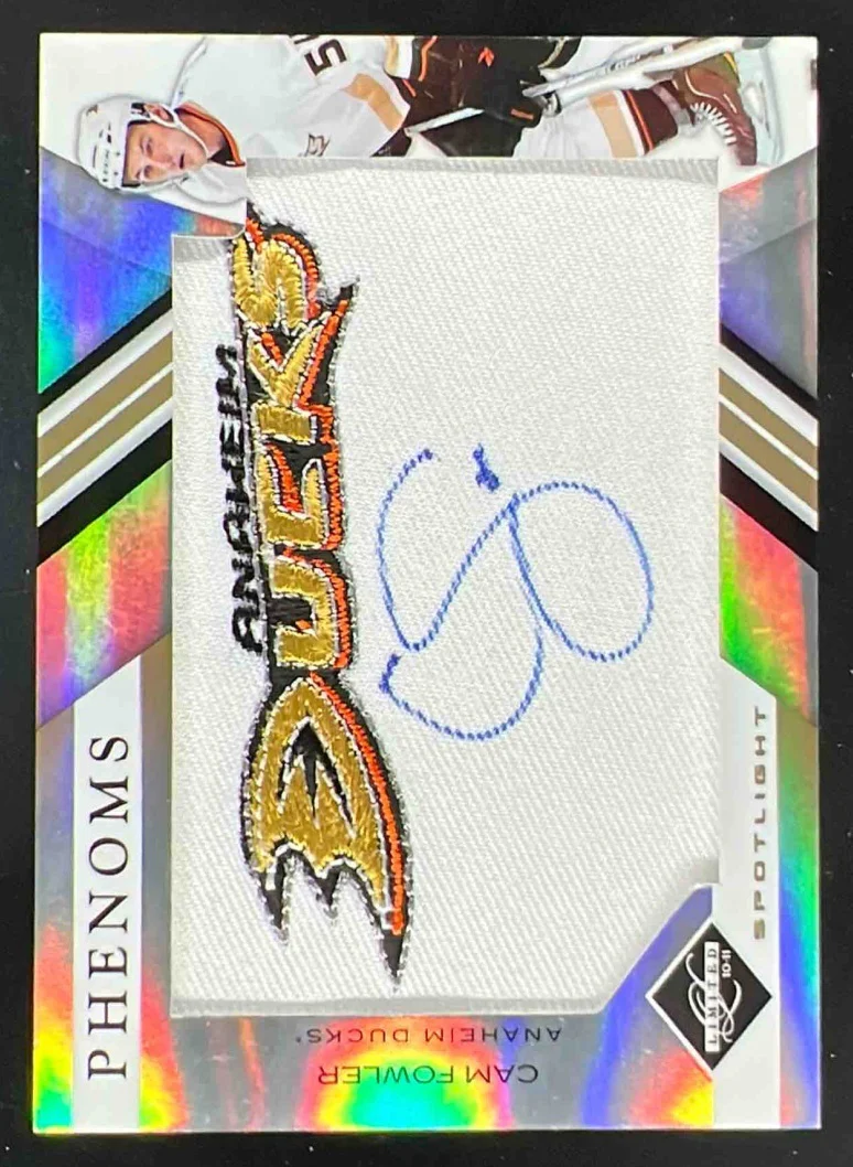 2010-11 Panini Limited Gold Spotlight #199 Cam Fowler Autograph RC Auto /10