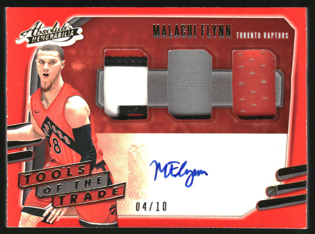 2016 Absolute Memorabilia TOTT Rookie Trio Patch Malachi Richardson RC Auto /10