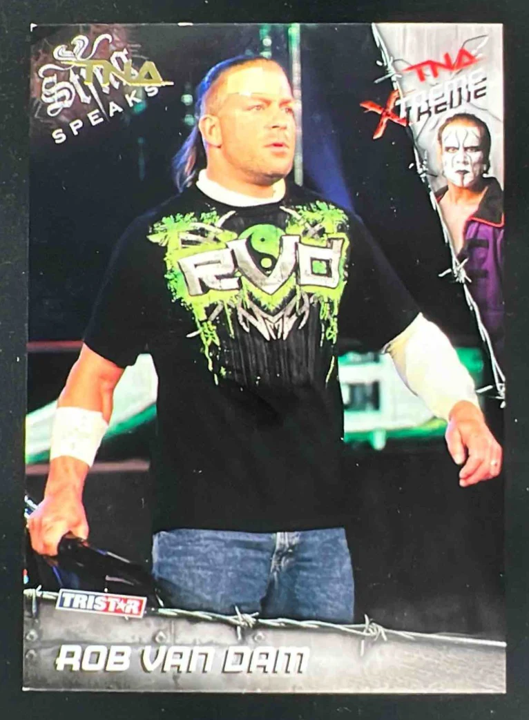 2010 TriStar TNA Xtreme Gold #78 Rob Van Dam /10