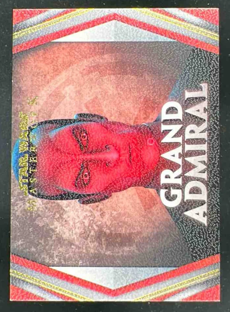 2024 Topps Star Wars Masterwork Grand Admiral Canvas Narrowing The Search /25