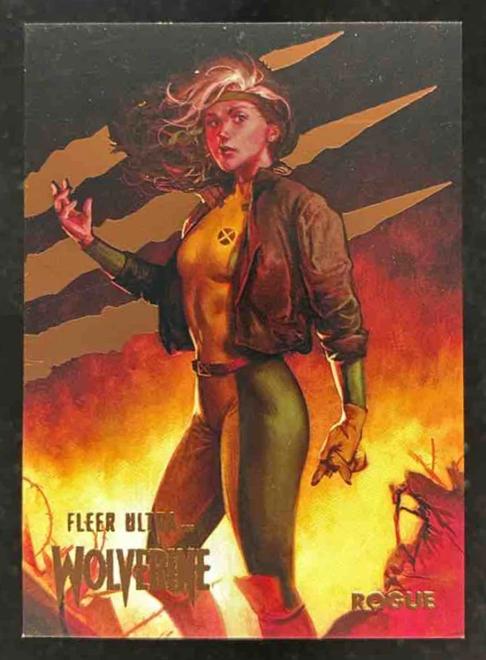 2022 Fleer Ultra Wolverine Top Secret Minis #M37 Rogue /42