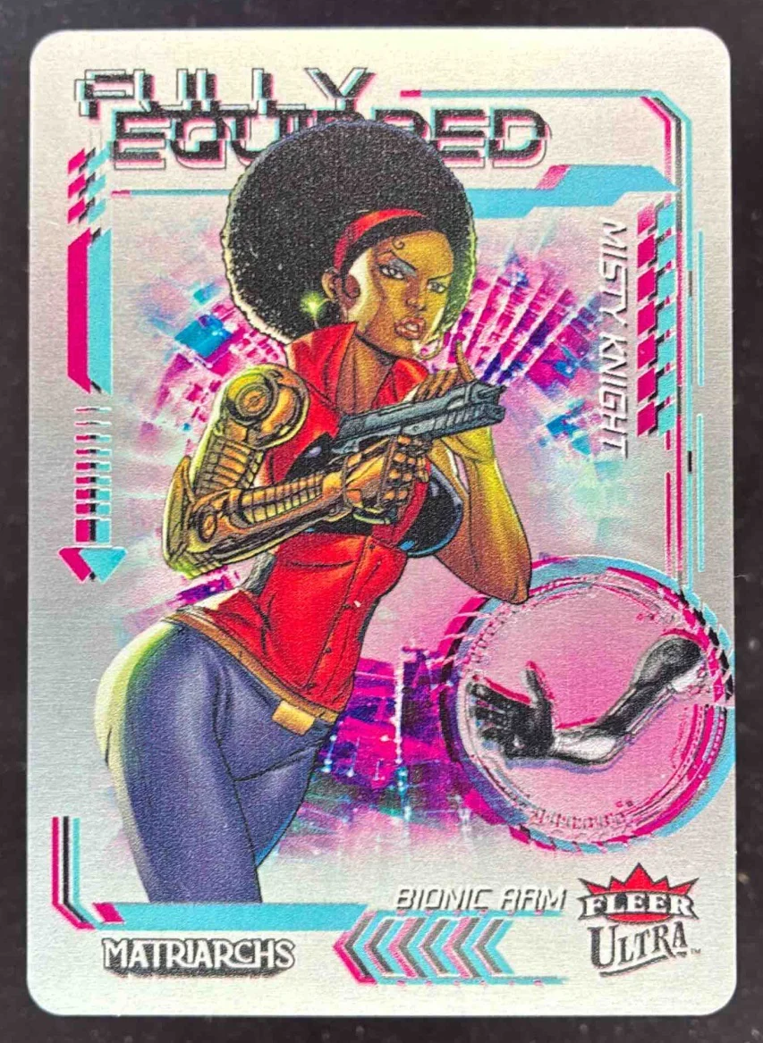 2024 Fleer Marvel Fully Equipped #FE-10 Bionic Arm