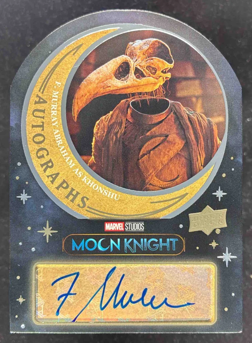2023 Upper Deck Moon Knight Autographs #MKAKH F. Murray Abraham as Khonshu Auto
