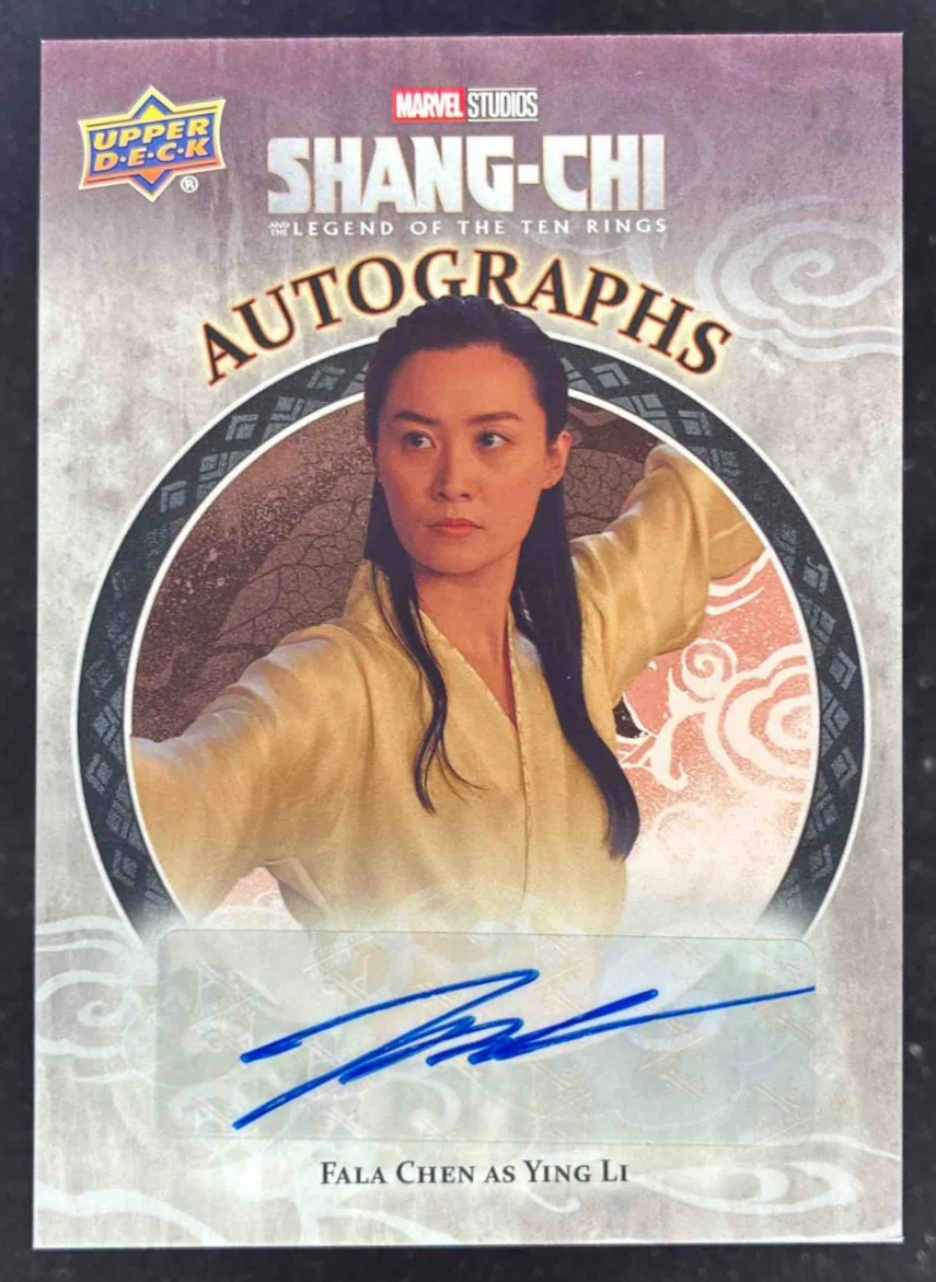 2022 Marvel Studios Autograph #A-7 Fala Chen as Ying Li Auto