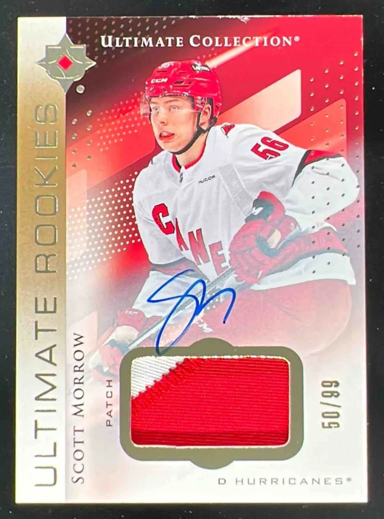 2024 Ultimate Collection Rookies Autograph Patch #148 Scott Morrow Auto /99