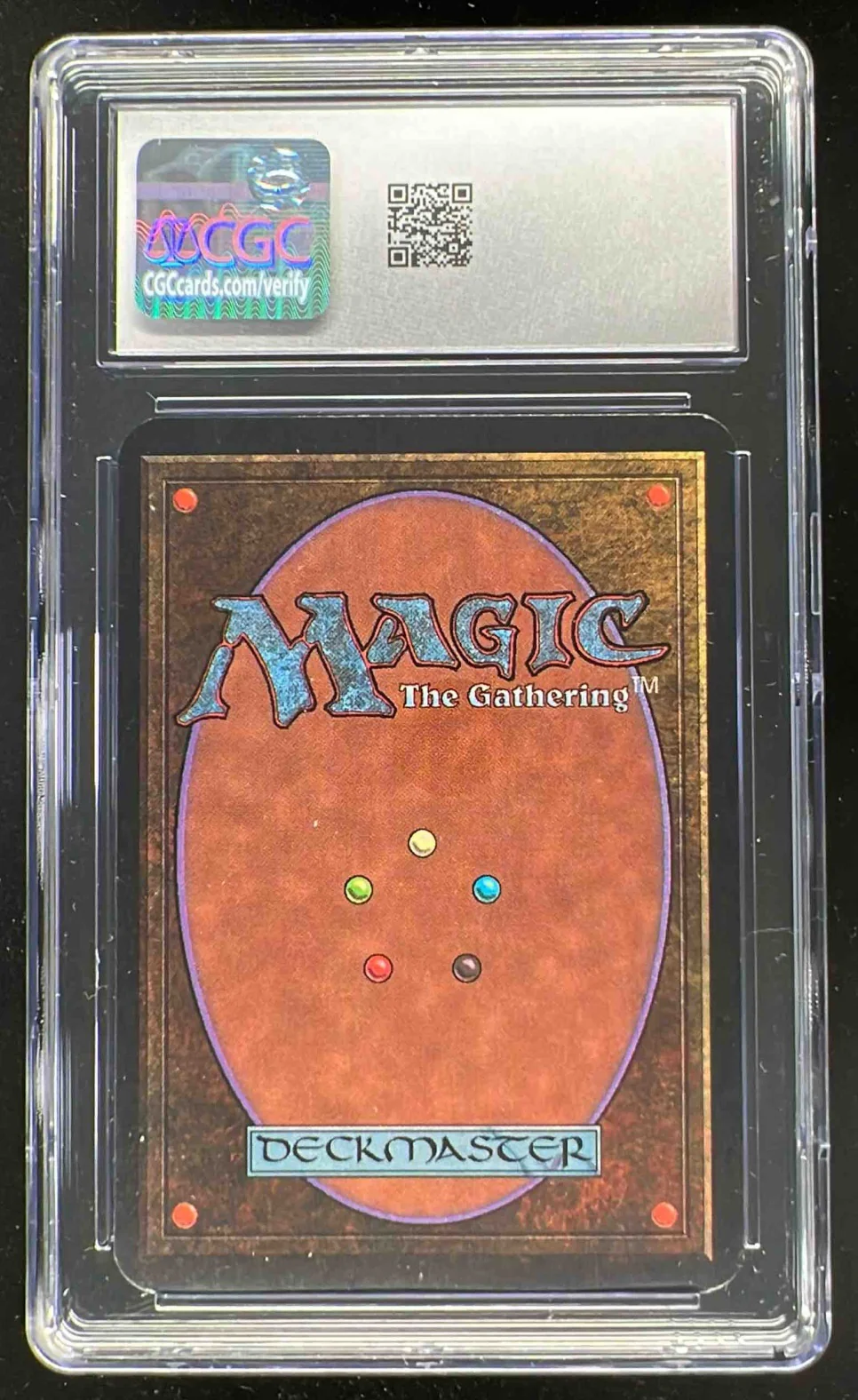 1993 Magic The Gathering Limited Edition Alpha Rare Bad Moon CGC 10 - Image 2