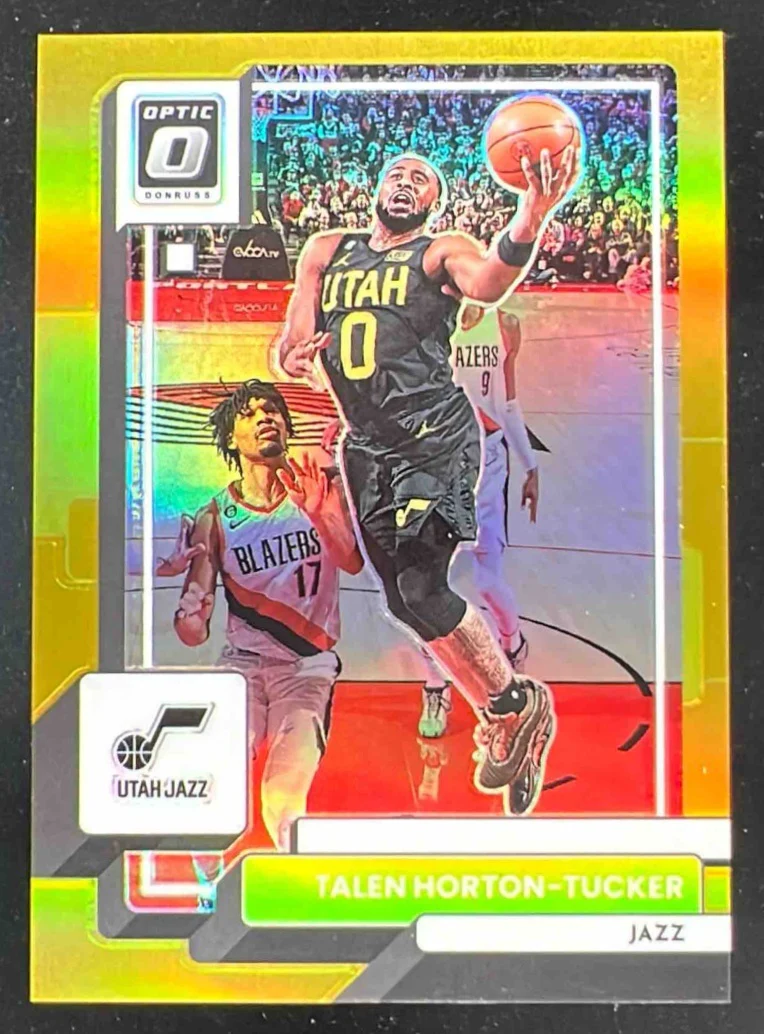 2022-23 Panini Donruss Optic Gold #59 Talen Horton-Tucker /10