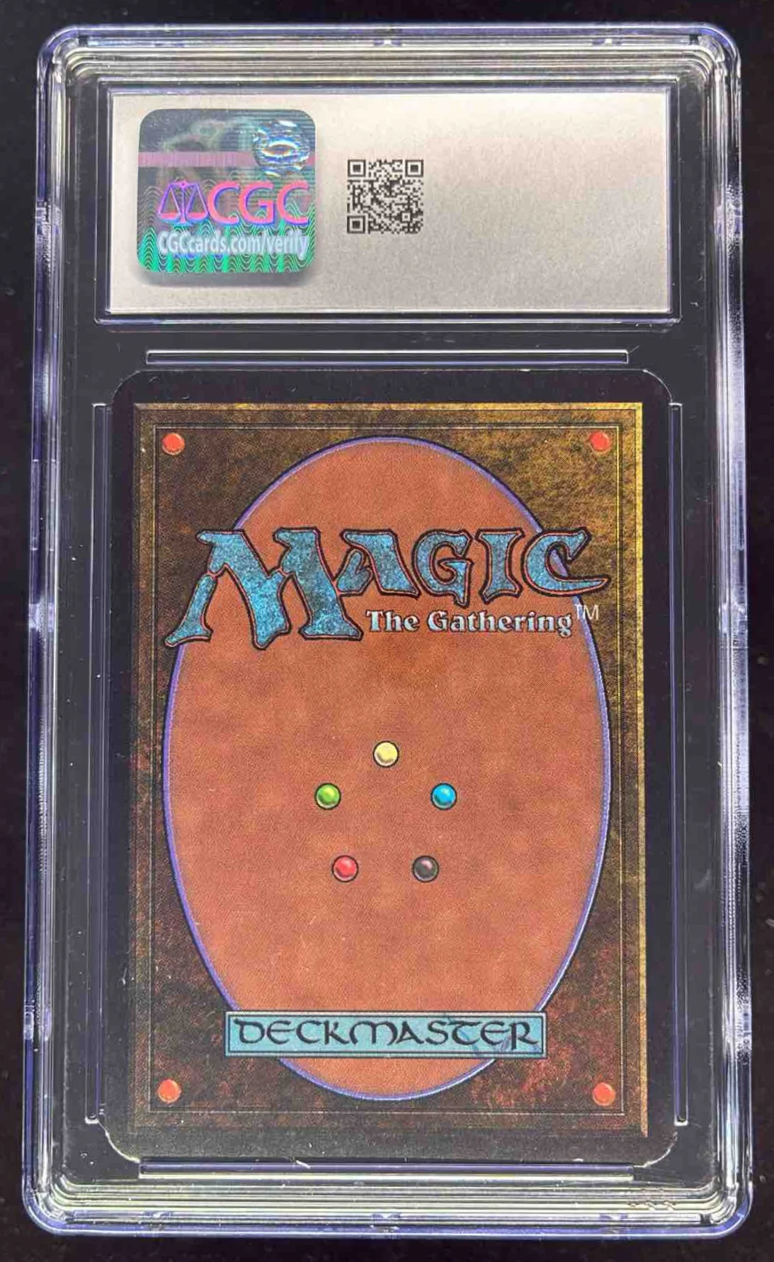 1993 Magic The Gathering Limited Edition Alpha Uncommon Hypnotic Specter CGC 8 - Image 2