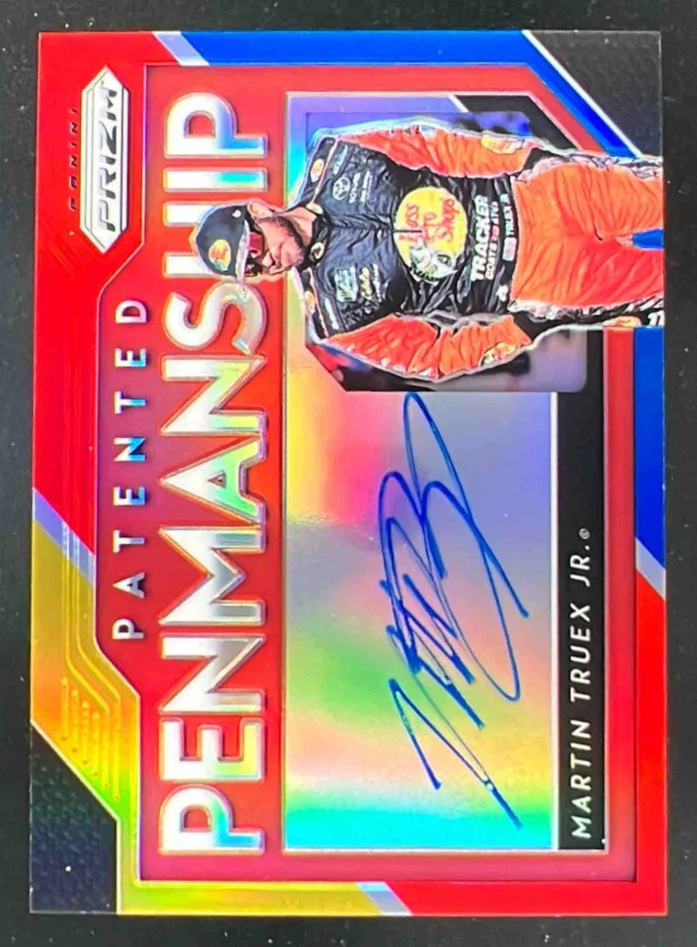 2019 Panini Prizm Endorsements Rainbow Prizm #E-MM Mark Martin Auto /24