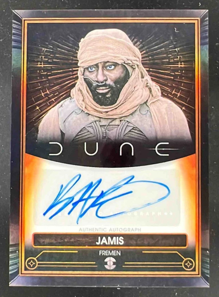 2024 Topps Chrome Dune Dune Autographs #A-BO Babs Olusanmokun Autograph Auto