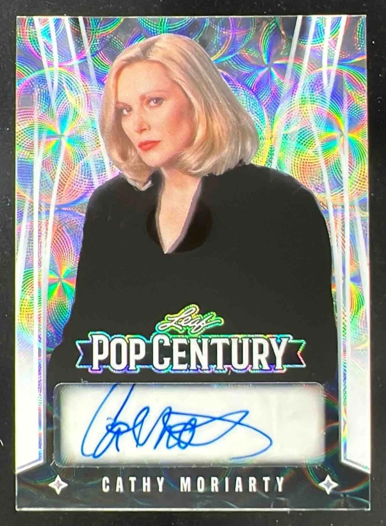 2025 Leaf Metal Pop Century Kaleidoscope White #BA-CM2 Cathy Moriarty Auto 1/1