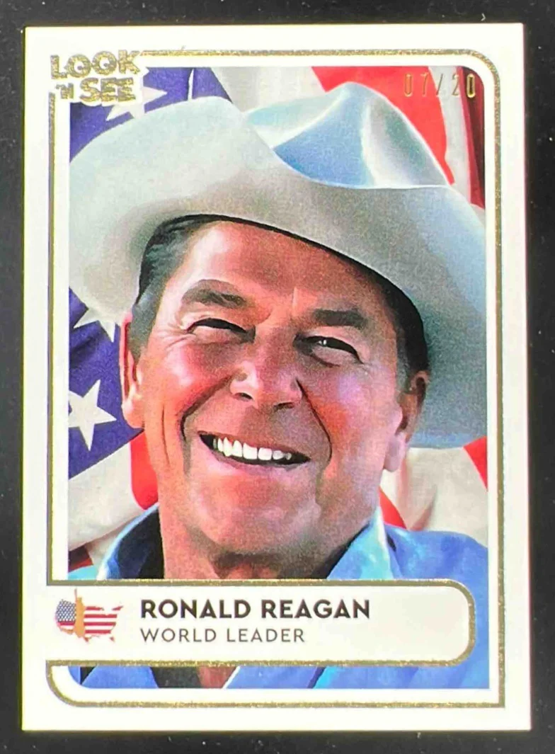 2024 Decision 2024 Decision Look n' See Gold #15 Ronald Reagan /20
