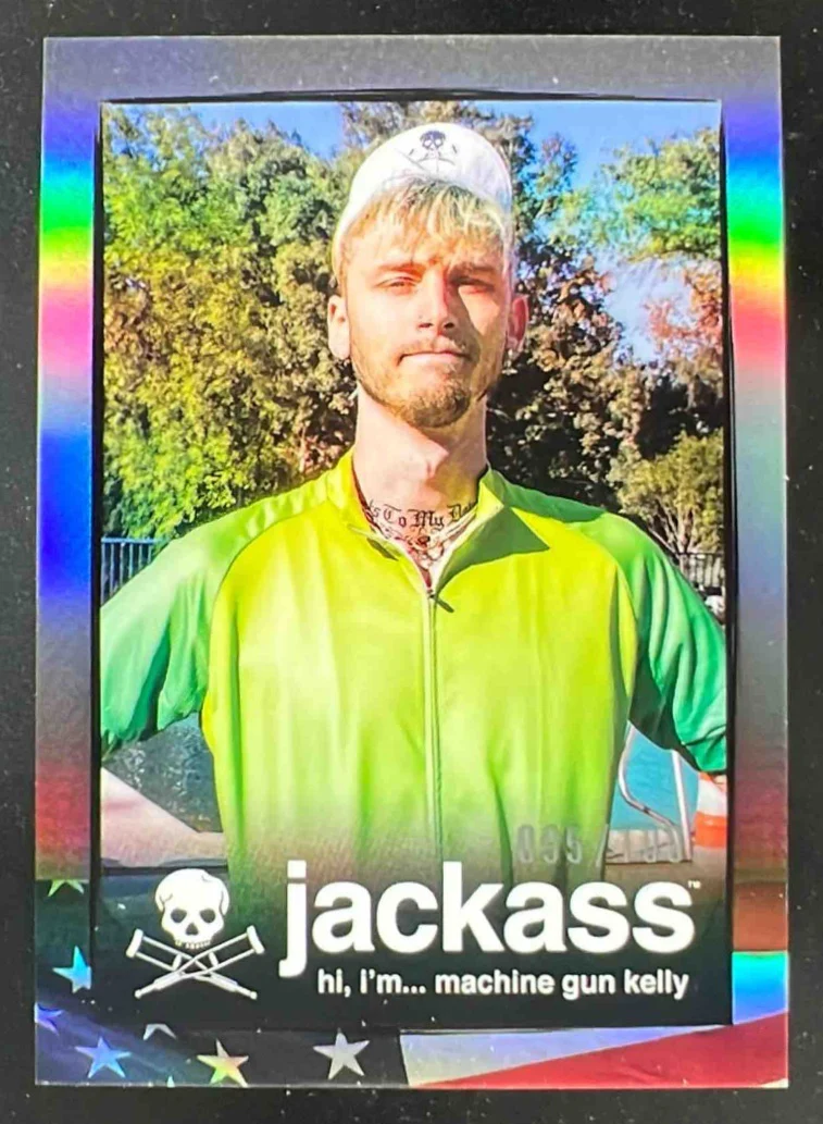 2022 Zerocool Jackass Holo #39 Machine Gun Kelly /100