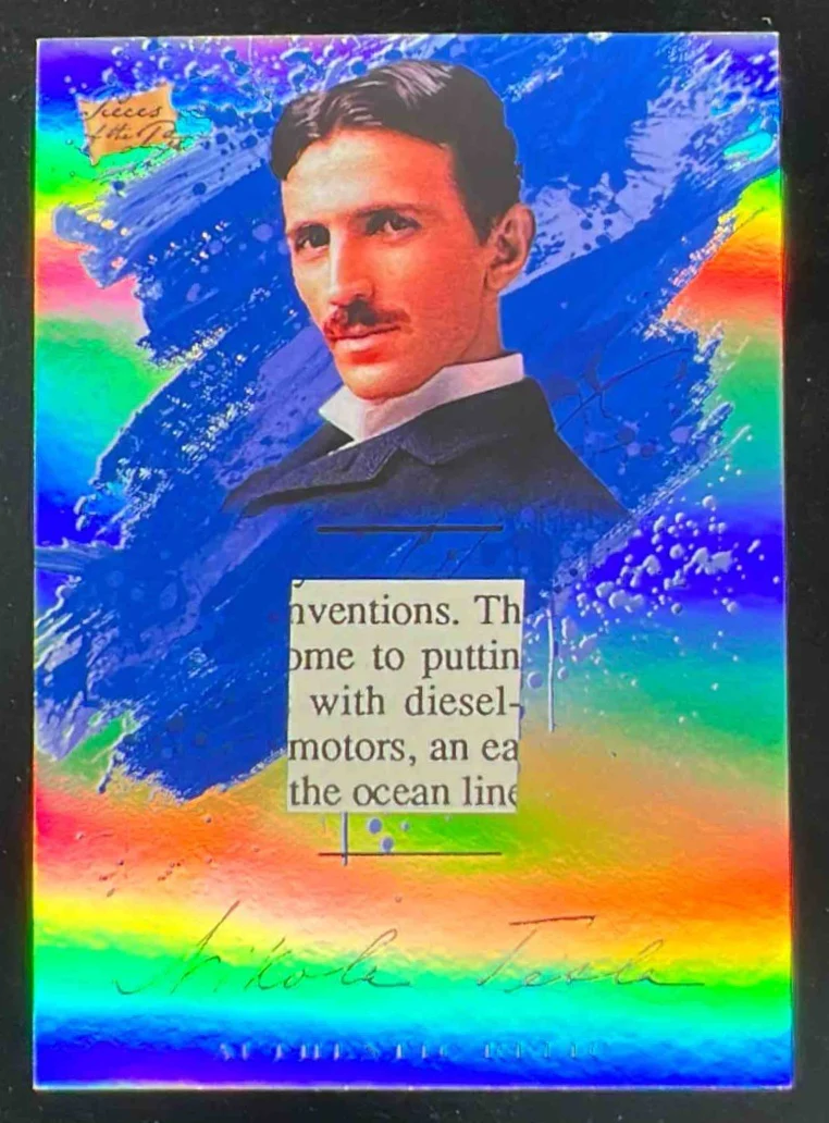 2023 Pieces of the Past 7 Year Collection #POTP-14 Nikola Tesla