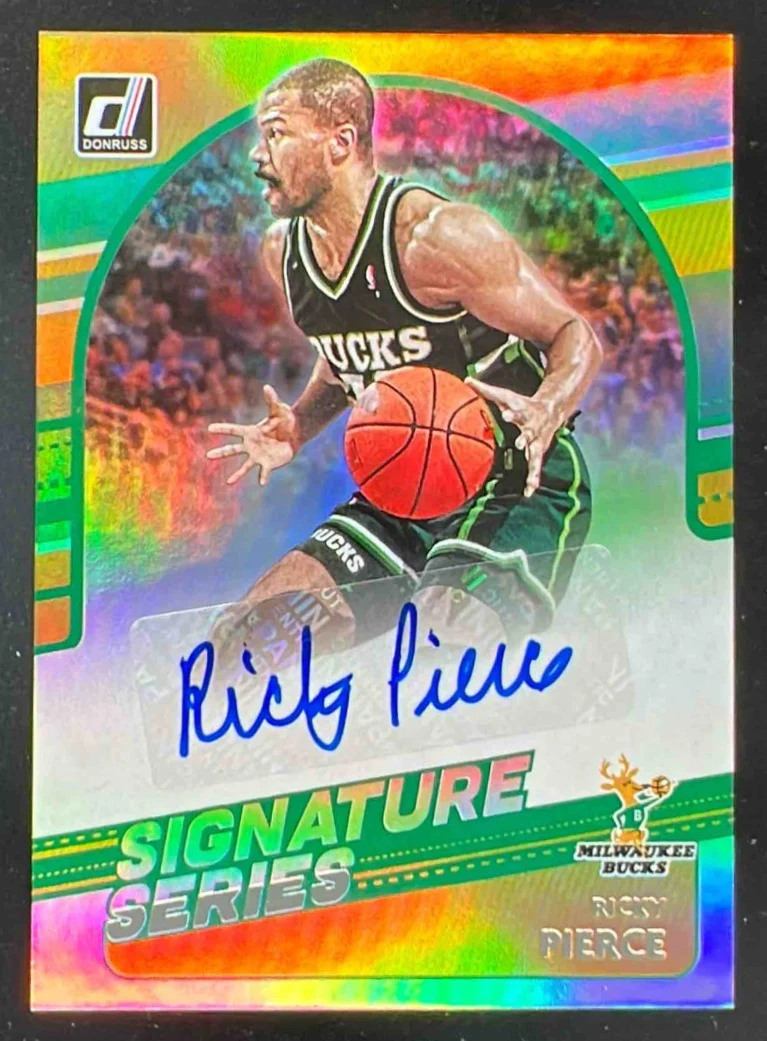 2020-21 Panini Donruss Signature Series #SG-RPC Ricky Pierce Auto