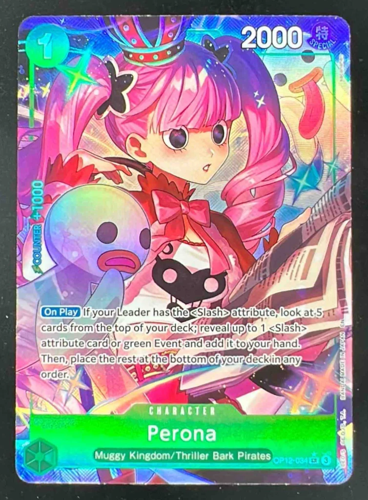 2025 One Piece Legacy of the Master Alternate Art #OP12-034 Perona
