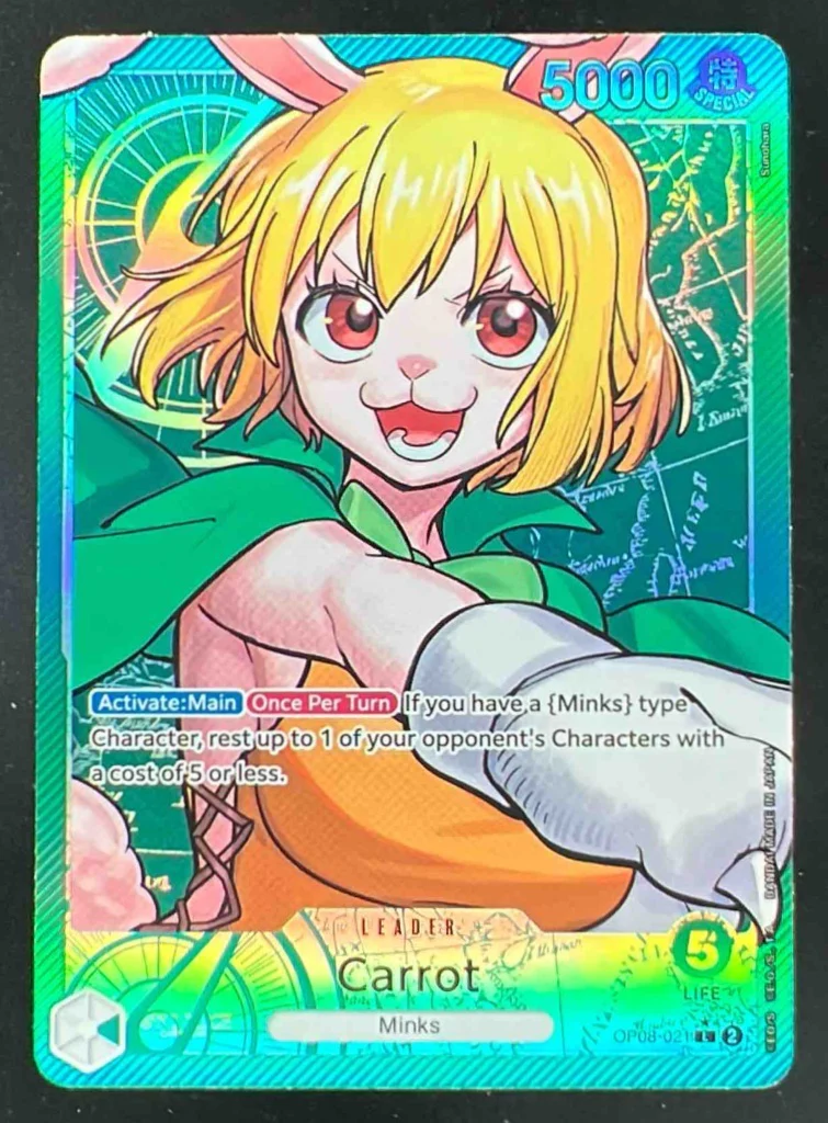 2024 One Piece Two Legends #OP08-021 Carrot Alternate Art