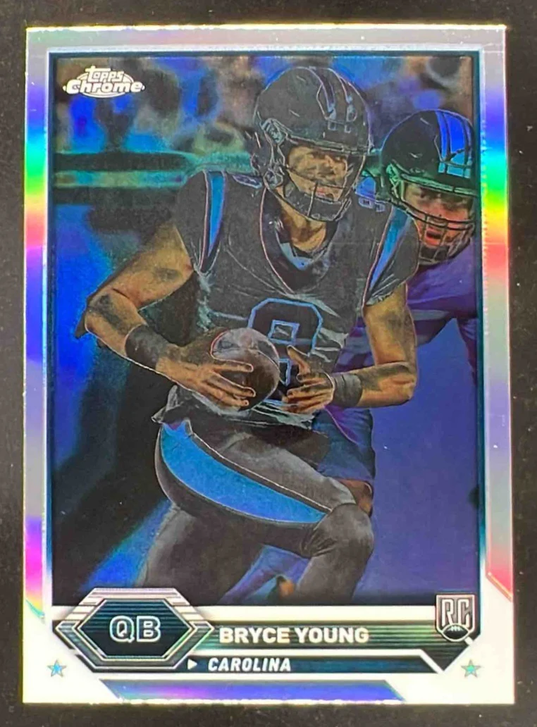 2023 Topps Composite Chrome Negative Refractors #1 Bryce Young RC
