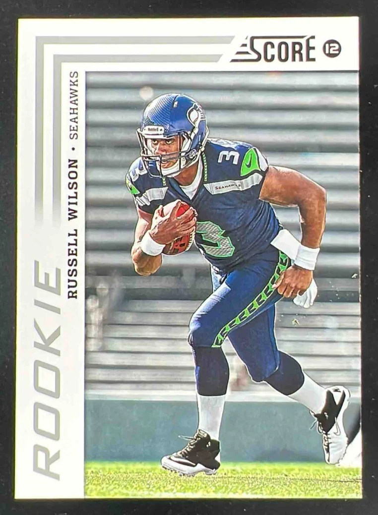2012 Panini Score #372b Russell Wilson RC