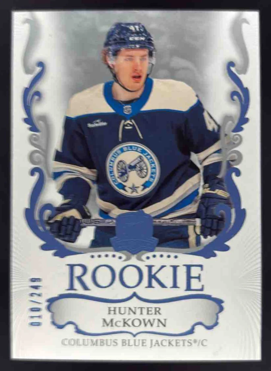 2023-24 Upper Deck The Cup #107 Hunter McKown Rookie Patch Auto /249