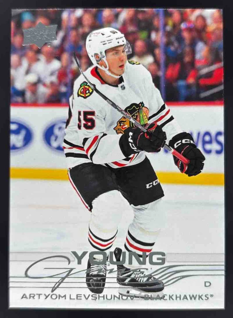 2025 Upper Deck Series 1 #201 Artyom Levshunov Young Guns RC