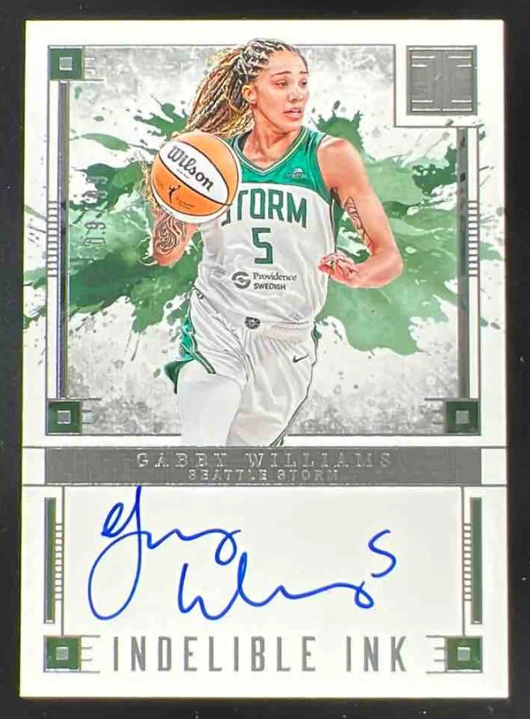 2025 Impeccable WNBA Indelible Ink Signatures #INK-GW Gabby Williams Auto /99