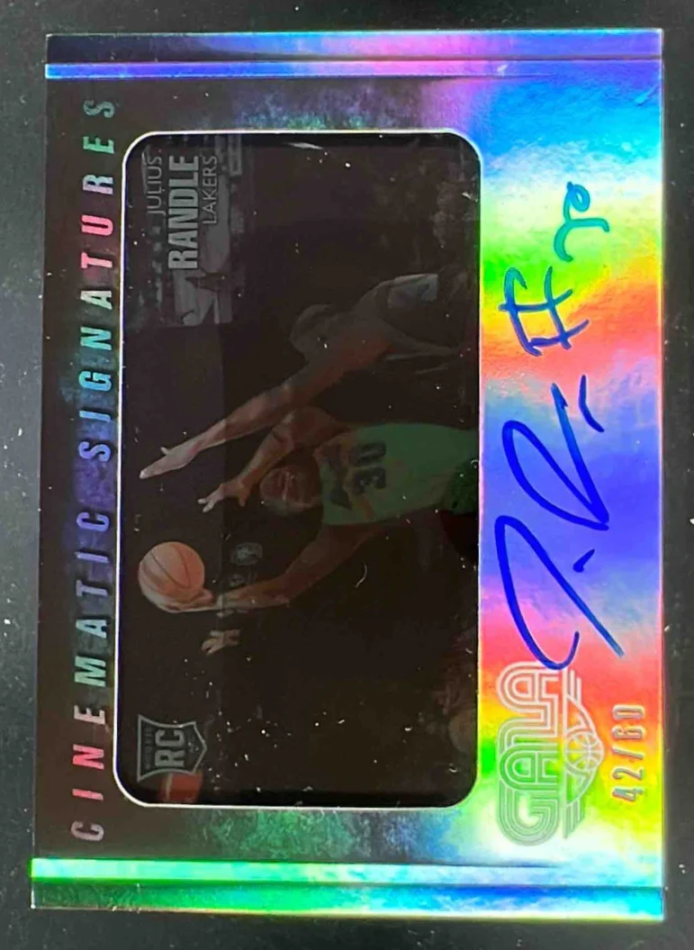 2014-15 Panini Gala Cinematic Rookie Signatures #22 Julius Randle RC Auto /60