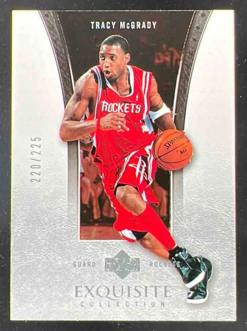 2005-06 Upper Deck Exquisite Collection #13 Tracy McGrady /225