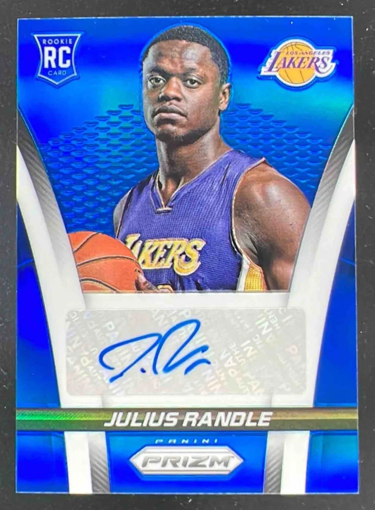 2014-15 Panini Prizm Rookie Autographs Prizms #5 Julius Randle RC Auto /299