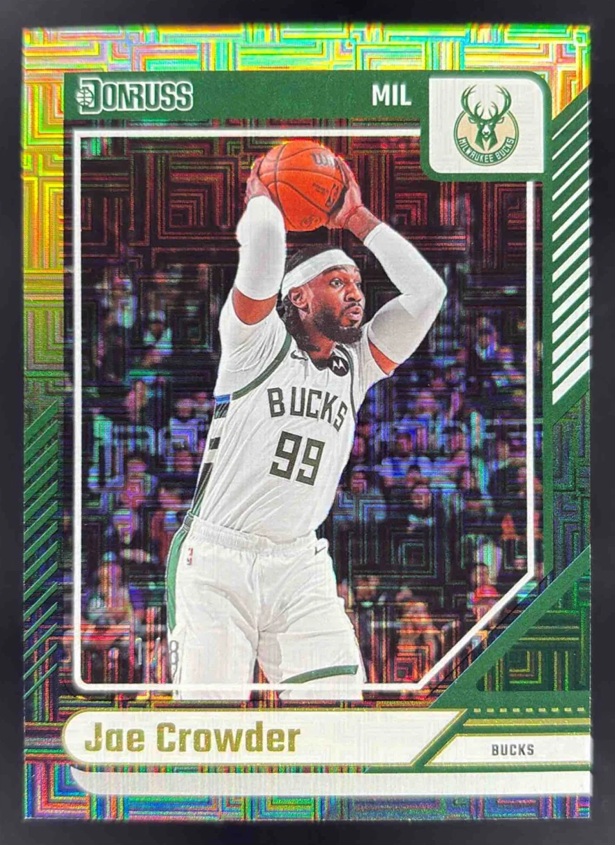 2024-25 Panini Donruss Choice Black Gold #44 Jae Crowder /8